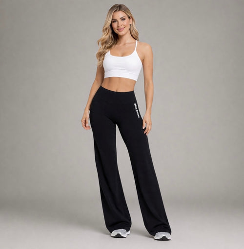 24/7 Flow Wide Leg Pants - Black
