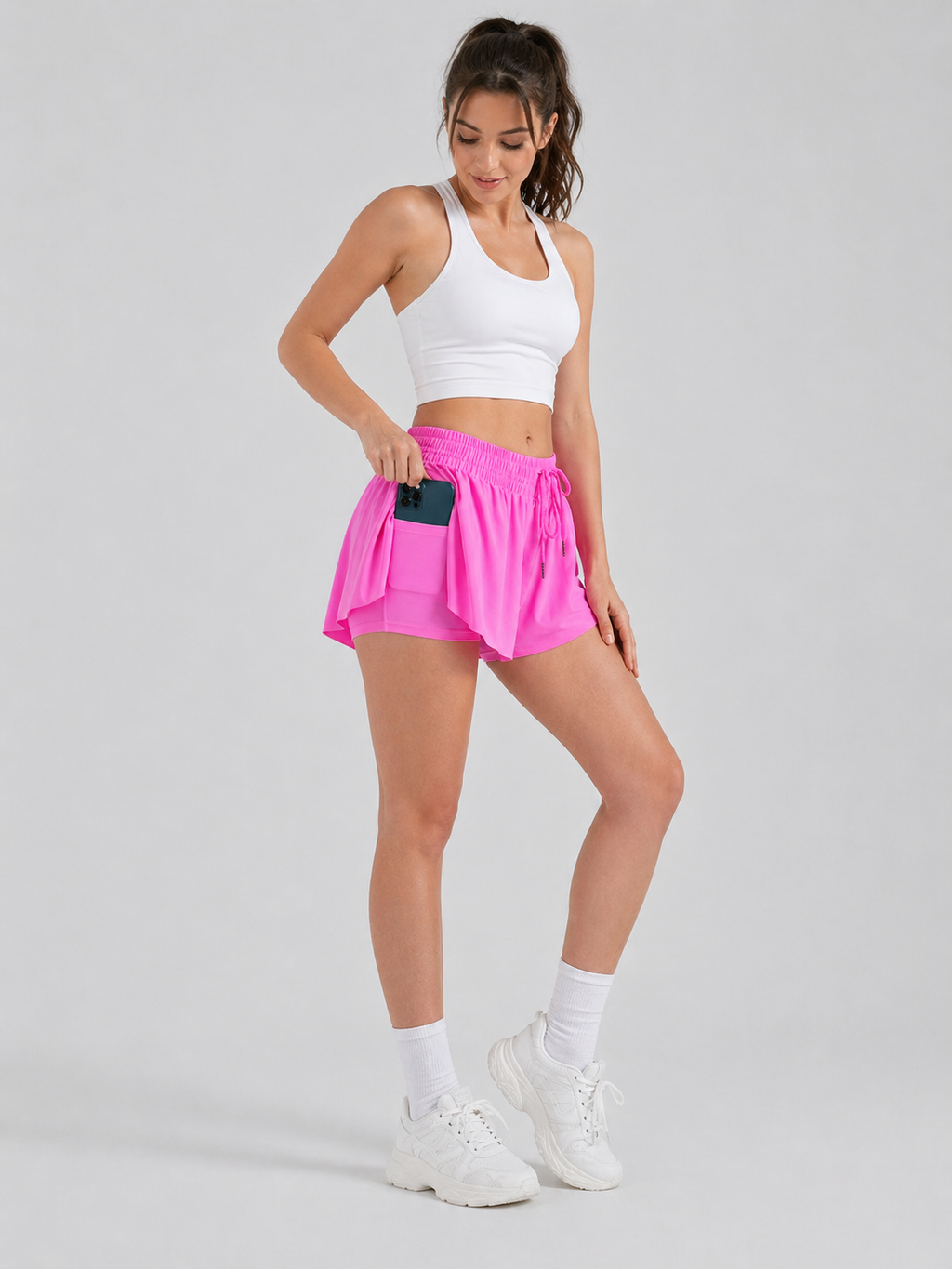 Butterfly Shorts - Barbie