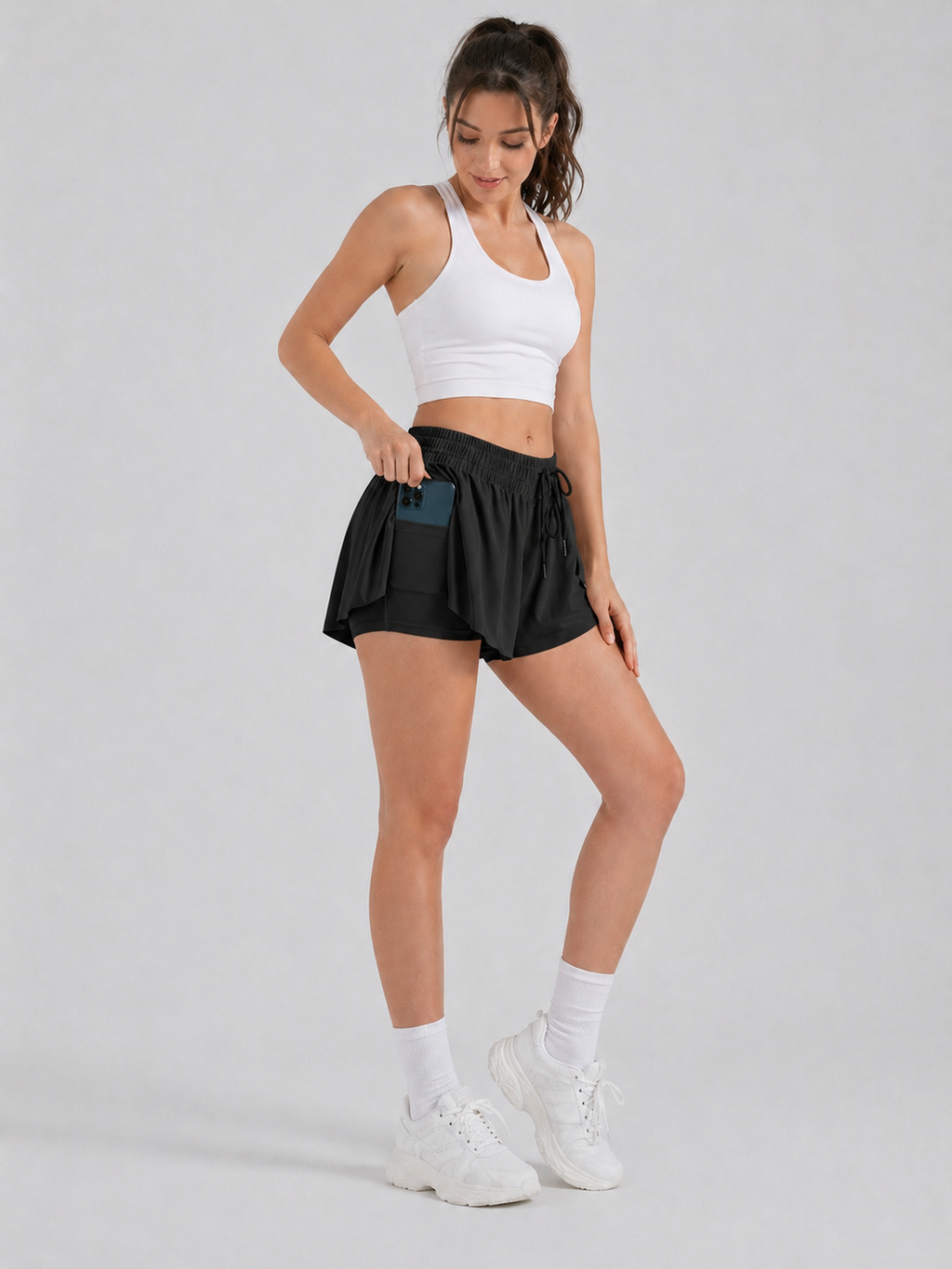 Butterfly Shorts - Black