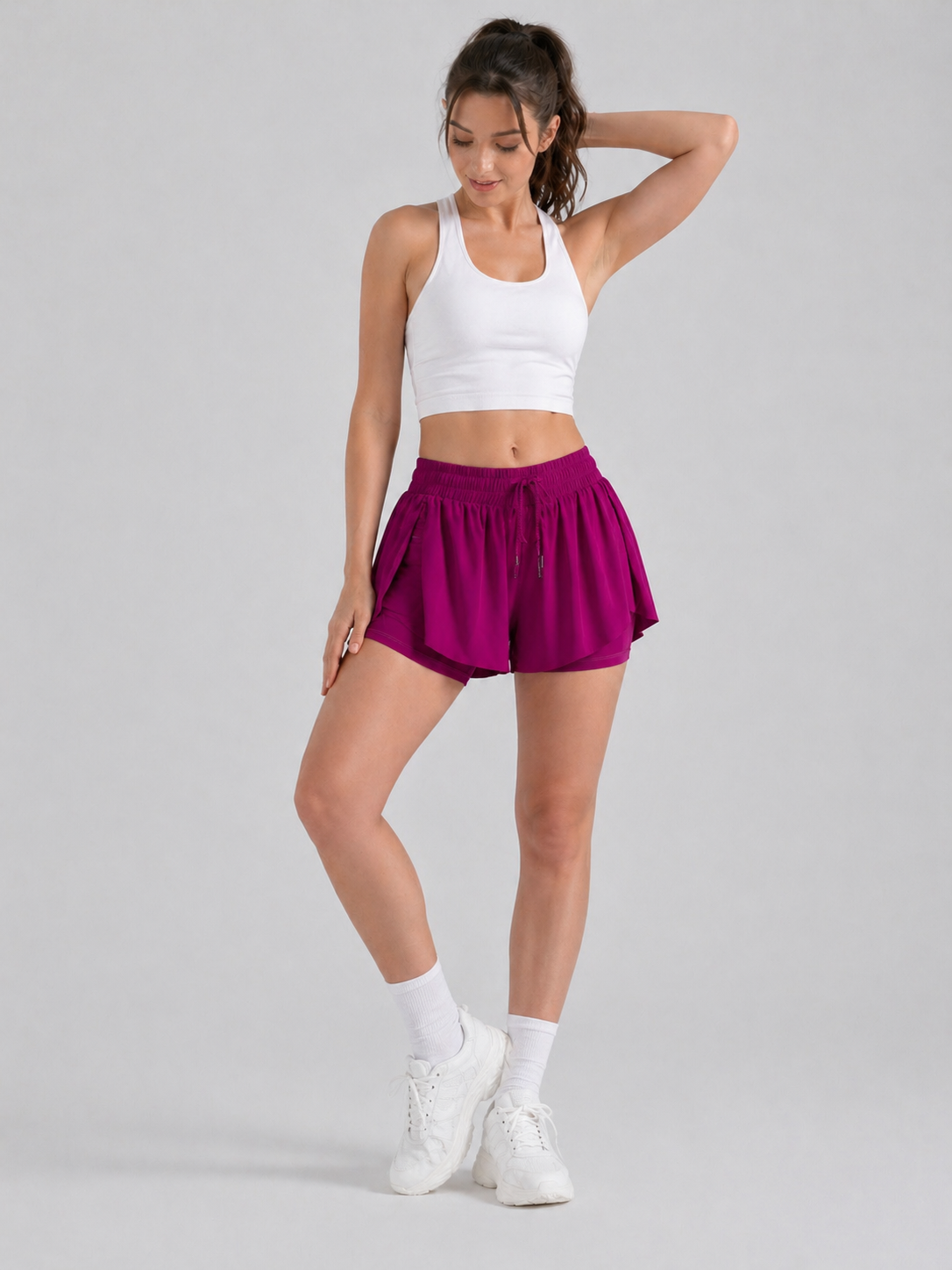 Butterfly Shorts - Dragonfruit (Pre-Order)