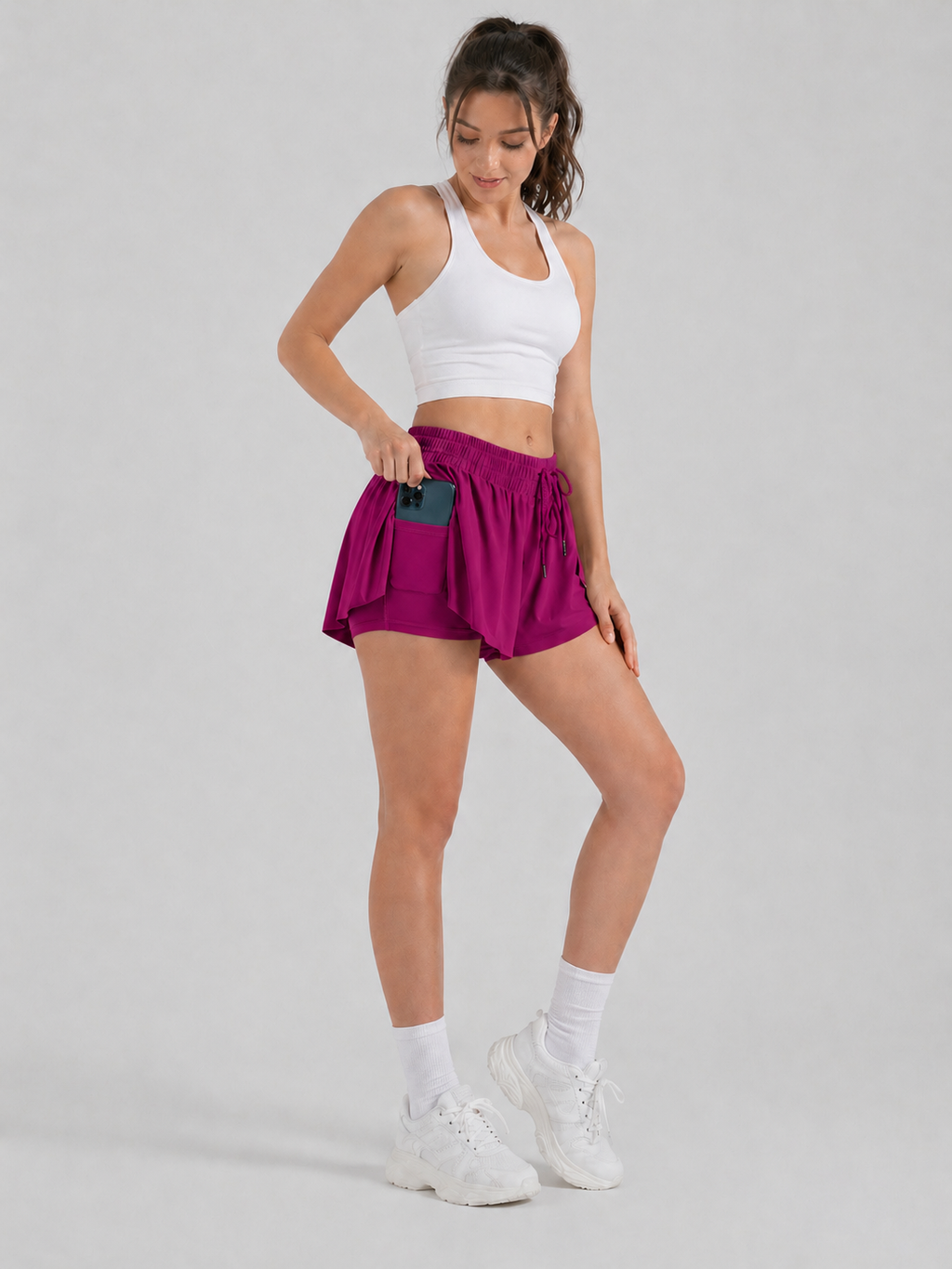 Butterfly Shorts - Dragonfruit (Pre-Order)